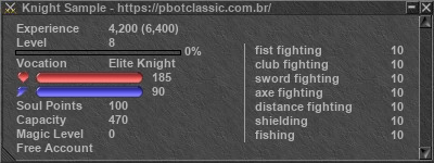 Signature for player Knight Sample